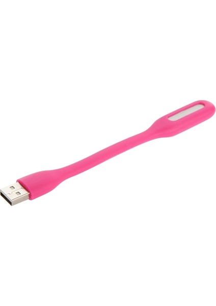 100 Adet Taşınabilir Mini USB 6 LED Işık Pembe (Yurt Dışından)