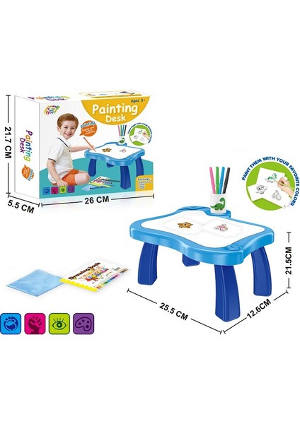 Çocuk Tahtası Oyuncak, Stil: Mavi (Projeksiyon Yok) (Yurt Dışından) fırsatları
