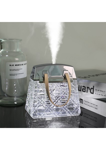 Masaüstü Küçük Kristal Çanta Nemlendirici Beyaz Şarj Edilebilir (Yurt Dışından) fiyatları