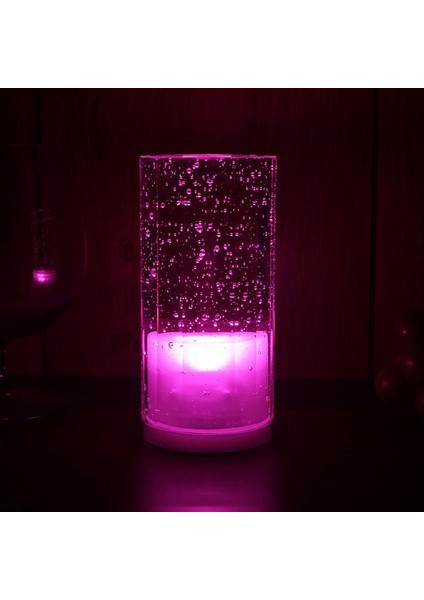LED Kristal Dekoratif Işık Mor Çok Renkli (Yurt Dışından)
