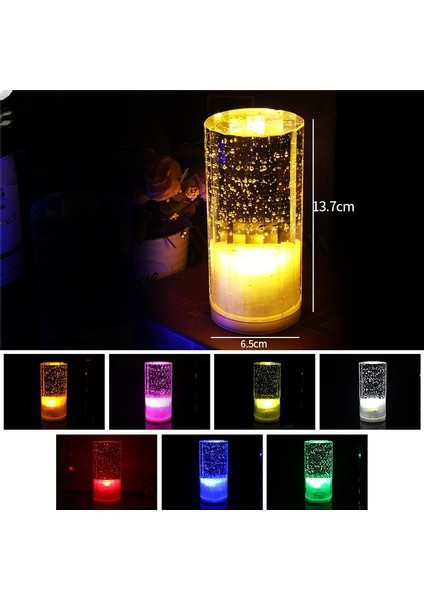 LED Kristal Dekoratif Işık Mor Çok Renkli (Yurt Dışından)