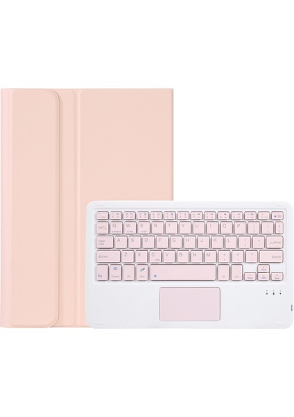 OP12-A Bluetooth Klavye Pu Kılıf Oppo Pad Air 10.4 Inç Pembe (Yurt Dışından)