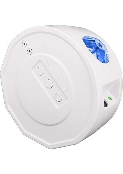 3'ü 1 Arada Bluetooth Müzik Yıldızlı Gökyüzü Projeksiyonu Uzaktan Kumandalı Gece Lambası Çok Renkli (Yurt Dışından)