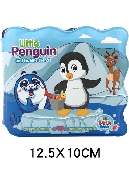 3'lü Eva Eğlenceli Banyo Kitabı Minik Penguen (Yurt Dışından)