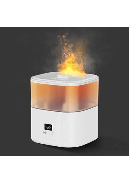 Jsq-58 Alev Atomizasyonlu Nemlendirici Beyaz Ingiltere Fişi (Yurt Dışından)