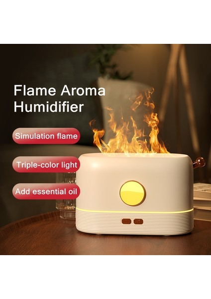 Alev Aromalı Nemlendirici, Renk: 3 Renk Açık-Beyaz (Yurt Dışından) fırsatları