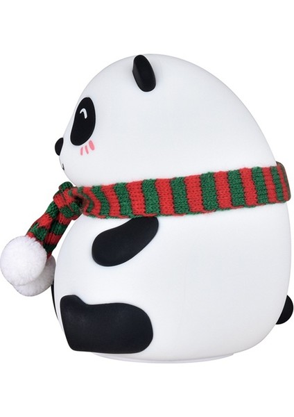 USB Şarjlı Panda Başucu Silikon Gece Lambası Çok Renkli (Yurt Dışından)