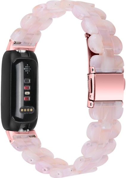 Fitbit Inspire 3 Pembe Çiçek Için Oval Reçine Yedek Kayış (Yurt Dışından) fiyatları