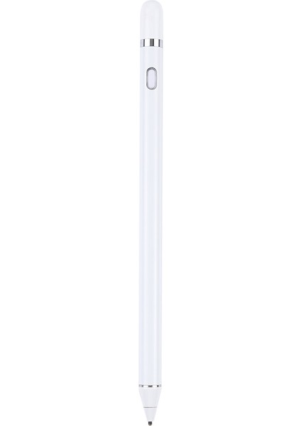 2,3mm Süper Finli Metal Nib Kapasitif Dokunmatik Ekran Kalem Beyaz (Yurt Dışından) fırsatları