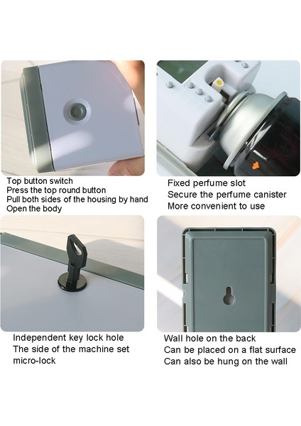 LCD Dijital Ekran Akıllı Otomatik Kokulu LCD (Siyah Titanyum) Siyah Titanyum (Yurt Dışından) fırsatları