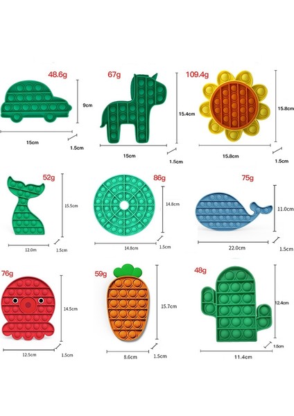 Zsykd Çocuk Dekompresyon Oyuncak - Mor (Yurt Dışından)