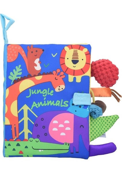 Bebek Aydınlanması 3D Erken Eğitim Bez Kitap Orman Orman (Yurt Dışından)