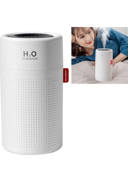 750 ml Büyük Kapasiteli Hava Nemlendirici USB Şarj Edilebilir Kablosuz Ultrasonik Aroma Esansiyel Yağı Difüzör Beyaz (Yurt Dışından) fiyatları