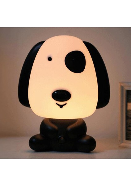 Lambalar Gece Lambası Karikatür Evcil Hayvanlar Pvc Plastik Uyku LED Çocuk Lamba Ampul Panda Us Çok Renkli (Yurt Dışından)