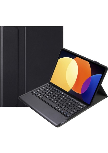 Xiaomi Pad 6s Pro 12.4 Siyah Için Klavye Tablet Deri Kılıf A0N10 (Yurt Dışından)
