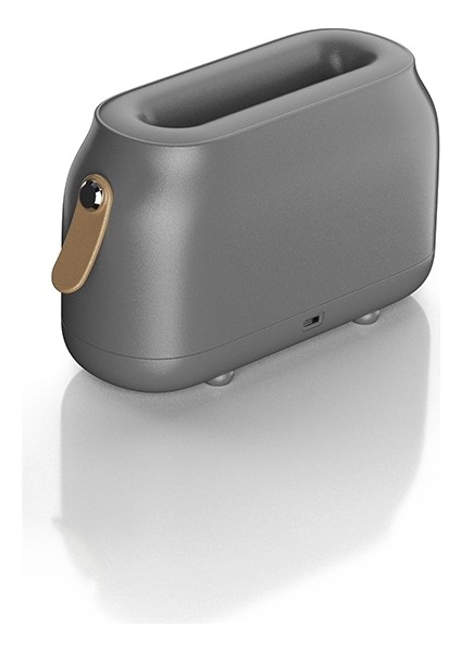 Simülasyon Alev Nemlendirici Işık, Renk: Gri (Yurt Dışından)