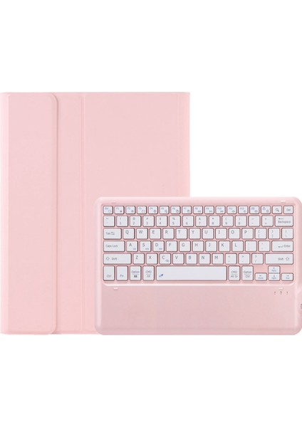 Xiaomi Pad 6s Pro 12.4 Pembe Için Klavye Tablet Deri Kılıf A0N10 (Yurt Dışından)