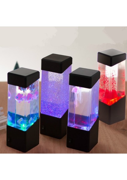 LED Denizanası Yaratıcı Atmosfer Gece Lambası Ev Dekorasyonu Çok Renkli (Yurt Dışından) fiyatları