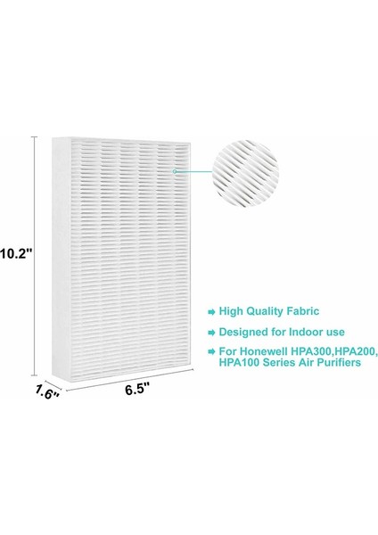 Honeywl HPA300 / 200 / 100 S Arıtma Filtresi Hrf-R2 Için (Yurt Dışından) modelleri