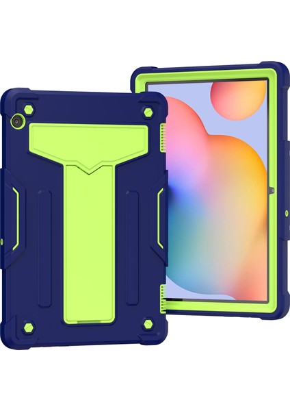 Huawei Mediapad T5 Lacivert+Yeşil Için T Şekilli Tutucu Kılıf (Yurt Dışından)