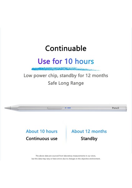 BP19-BL Tip-C Manyetik Bluetooth Stylus Pen Beyaz (Yurt Dışından)