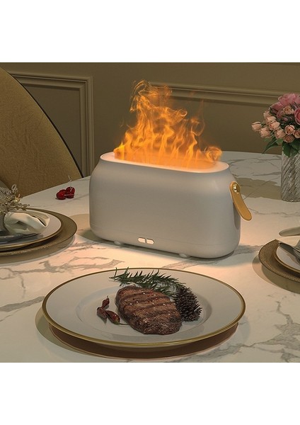 Simülasyon Alev Nemlendirici Işık, Renk: Beyaz (Yurt Dışından) fiyatları