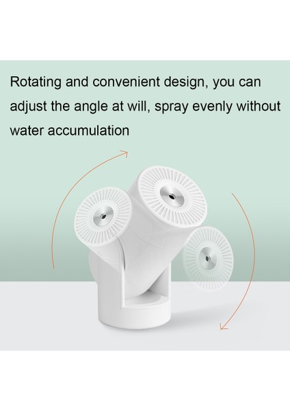 L09 USB Takılabilir Döner Renkli Gece Lambası Nemlendirici Pembe (Yurt Dışından) modelleri