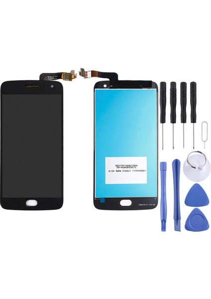 Zsykd Motorola Moto G5 Plus Için Dijitalleştirici Tft LCD Ekran - Siyah (Yurt Dışından)