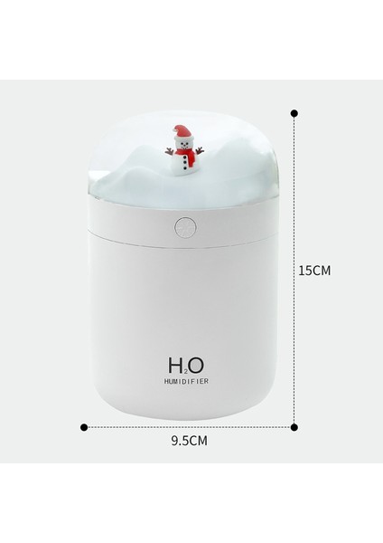 Renkli Ortam Işığı Beyaz ile 500ML Kardan Adam Hava Nemlendirici (Yurt Dışından) modelleri