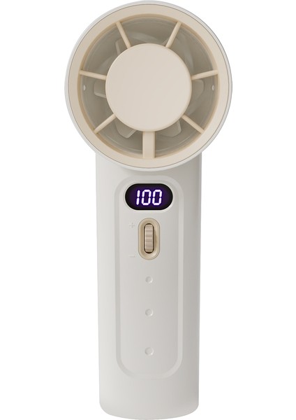 Yaz Soğutucu Masaüstü Fan Türbini El Hd Fan Beyaz (Yurt Dışından)