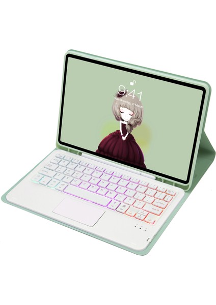 Samsung Galaxy Tab S6 Lite Açık Yeşil Klavye Kılıfı (Yurt Dışından) modelleri