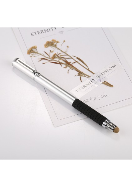 Evrensel 2 Arada 1 Yuvarlak Ince Uç Kapasitif Kalem Kalem Gümüşü (Yurt Dışından) fiyatları