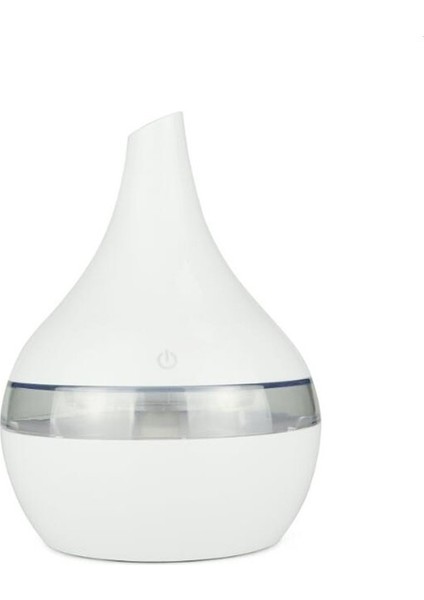 300 ml USB Elektrikli Aromaterapi Hava Difüzörü Beyaz (Yurt Dışından)