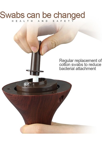 300 ml USB Elektrikli Aromaterapi Hava Difüzörü Beyaz (Yurt Dışından) modelleri