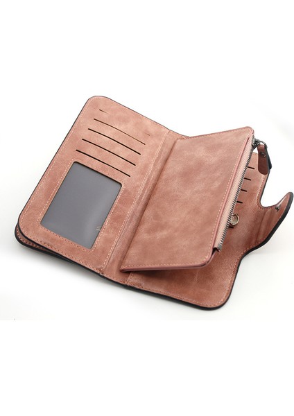 Toka Bayanlar Uzun Cüzdan Cep Telefonu Çantası Çoklu Kart Yuvası Para Cüzdanı Clutch (Yurt Dışından)