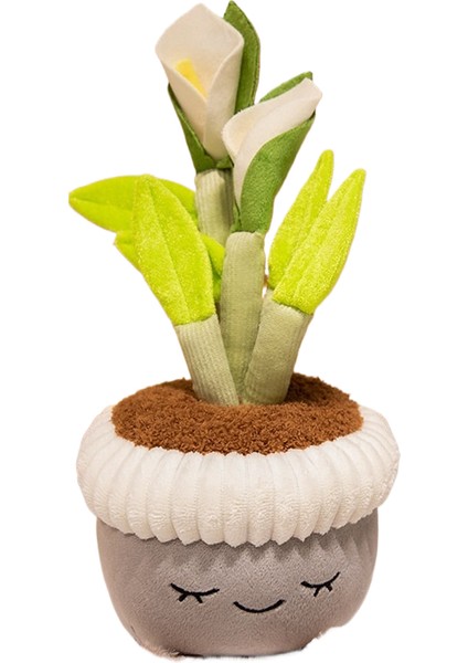 30CM Sevimli Karikatür Saksı Bitki Bebek Peluş Oyuncak (Yurt Dışından)
