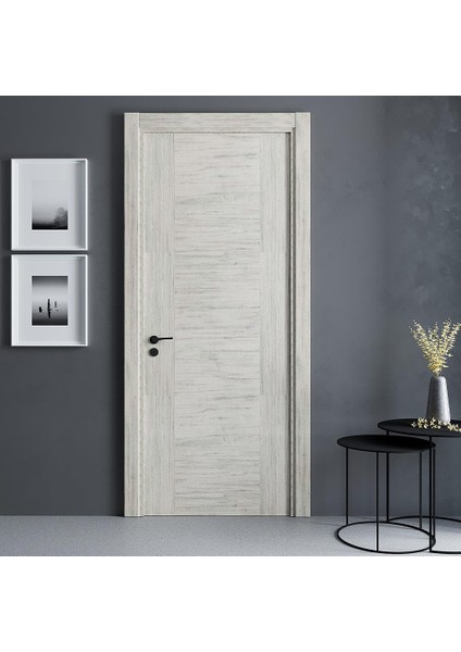Buz Meşe Melamin Kapı 77X203-14/17-WC-BANYO