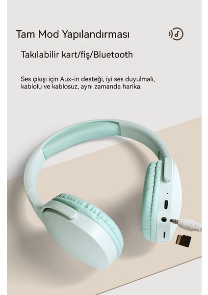 Kablosuz Bluetooth Kulaklık Kulaklık Başlığı Gürültü Önleyici Mobil Oyun Bluetooth Kulaklık (Yurt Dışından) fırsatları