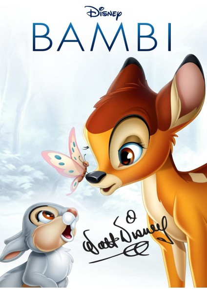 Bambi (1942) 1 ( Folyo ) - Afiş - POSTER-1592 ( 70 cm x 100 cm )