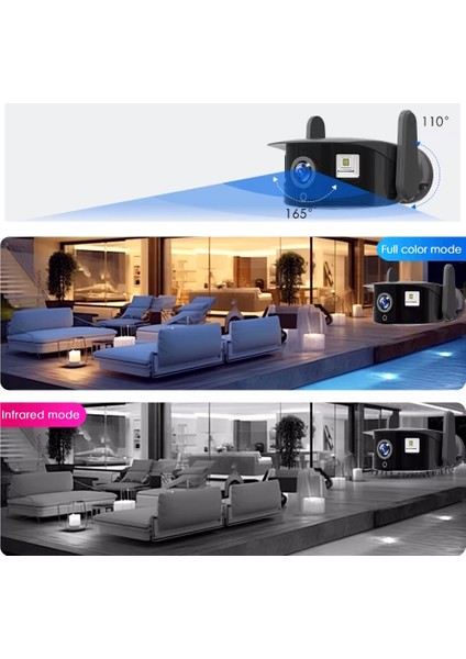 Mpıa Kei Plus Türkçe Uygulamalı 4 Mp Çift Lens Wi-Fi Kamera