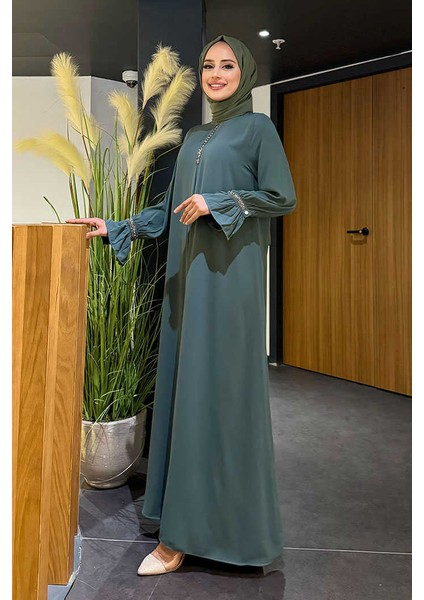 Taş Detaylı Elbise 6033 Mint fiyatları