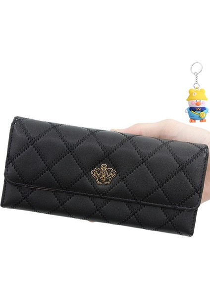 Bayan Cüzdan Uzun Cüzdan Moda Bayan Clutch Çoklu Kart Yuvası Cüzdan Kadın (Yurt Dışından)