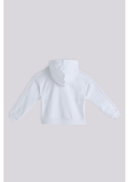 Bg Store Kız Çocuk Beyaz Eşofman Üstü fiyatları