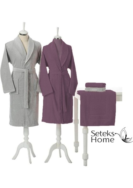 Camellia Happy Aile Seti - Gri Mürdüm