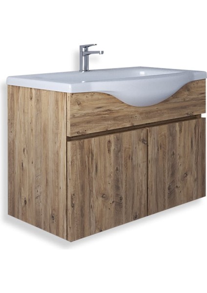 Kahire 65 cm Mdf Banyo Lavabolu Alt Dolap
