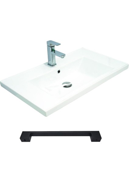 Lizbon 100 cm Mdf Banyo Lavabolu Alt Dolap