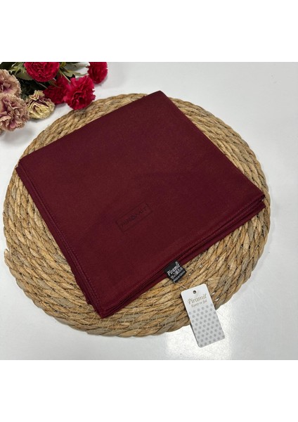 Kehribar Eşarp Bordo LTP0224