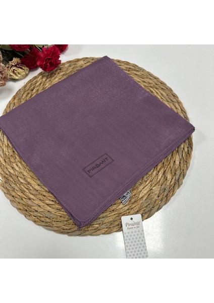 Kehribar Eşarp Mor LTP0210