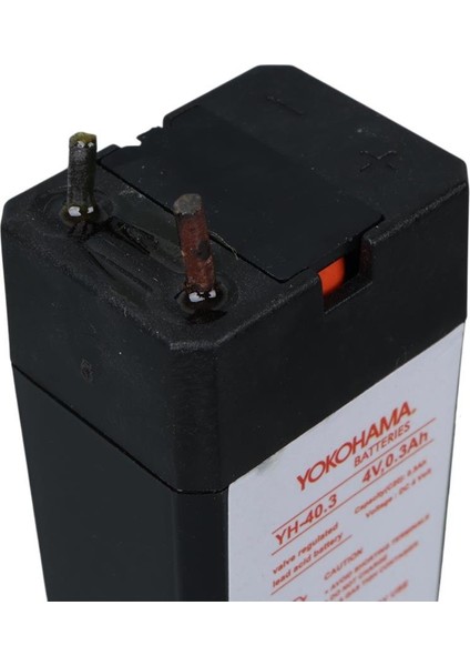 YH-40.3 4 VOLT - 0.3 AMPER KURU AKÜ (27X20X48)