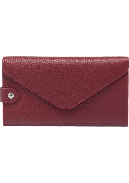 Bordo Hakiki Deri Kadın Cüzdan - S1CB00005811-M71